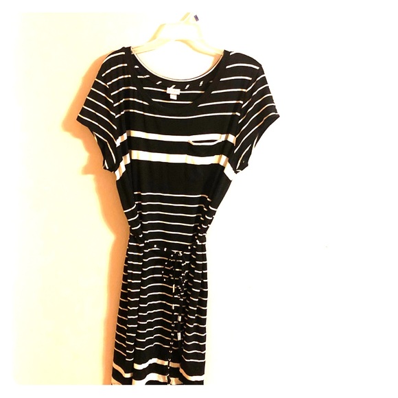 Merona Dresses & Skirts - Merona NWT Striped T Shirt Dress, XL